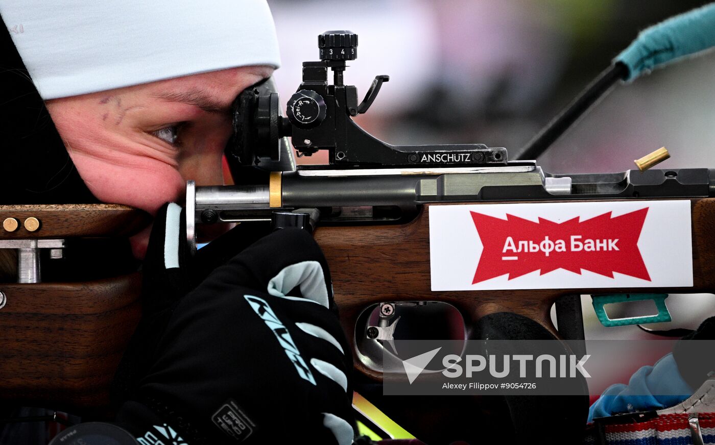 Russia Biathlon Cup Training