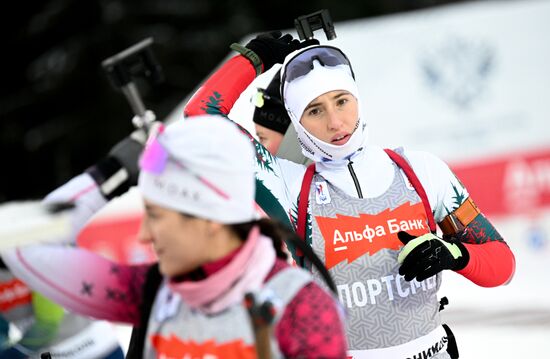 Russia Biathlon Cup Training