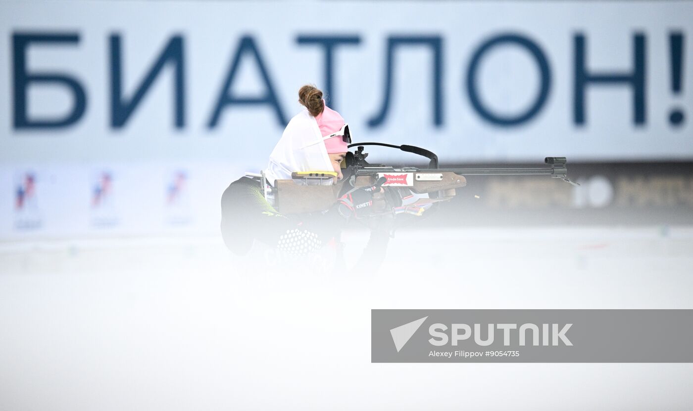 Russia Biathlon Cup Training