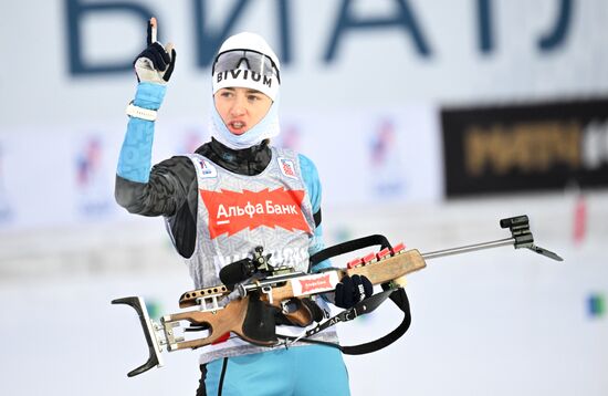 Russia Biathlon Cup Training