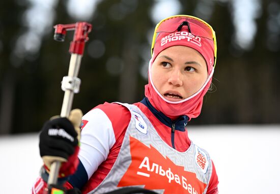 Russia Biathlon Cup Training