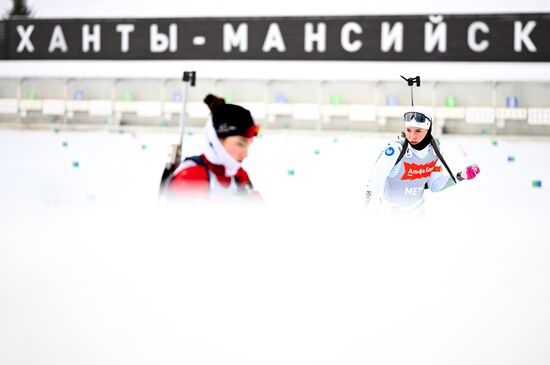 Russia Biathlon Cup Training