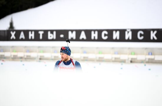 Russia Biathlon Cup Training
