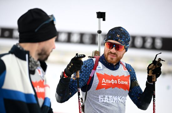 Russia Biathlon Cup Training