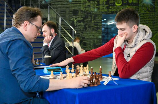 The 2025 Young Scientists Congress. Roscongress Chess Cup. Credit is mandatory when using the photo. Location: Russia, Federal territory 'Sirius'. Author: Alexei Danichev. 2025 Young Scientists Congress. Roscongress Chess Cup