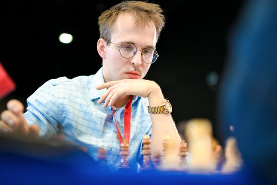 The 2025 Young Scientists Congress. Roscongress Chess Cup. Credit is mandatory when using the photo. Location: Russia, Federal territory 'Sirius'. Author: Alexei Danichev. 2025 Young Scientists Congress. Roscongress Chess Cup