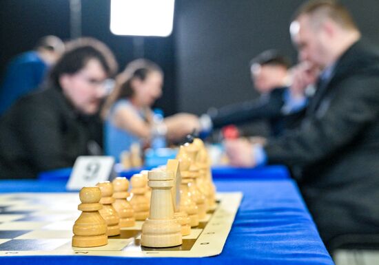 The 2025 Young Scientists Congress. Roscongress Chess Cup. Credit is mandatory when using the photo. Location: Russia, Federal territory 'Sirius'. Author: Alexei Danichev. 2025 Young Scientists Congress. Roscongress Chess Cup