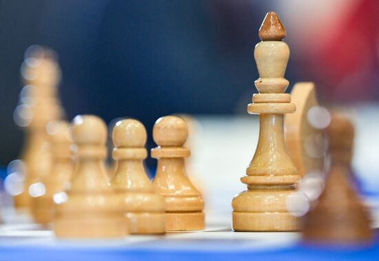 The 2025 Young Scientists Congress. Roscongress Chess Cup. Credit is mandatory when using the photo. Location: Russia, Federal territory 'Sirius'. Author: Alexei Danichev. 2025 Young Scientists Congress. Roscongress Chess Cup