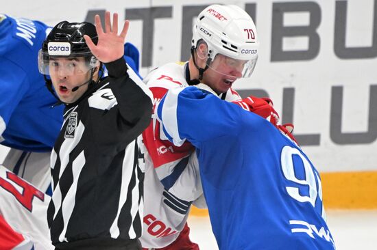 Russia Ice Hockey Kontinental League Dynamo - Lokomotiv