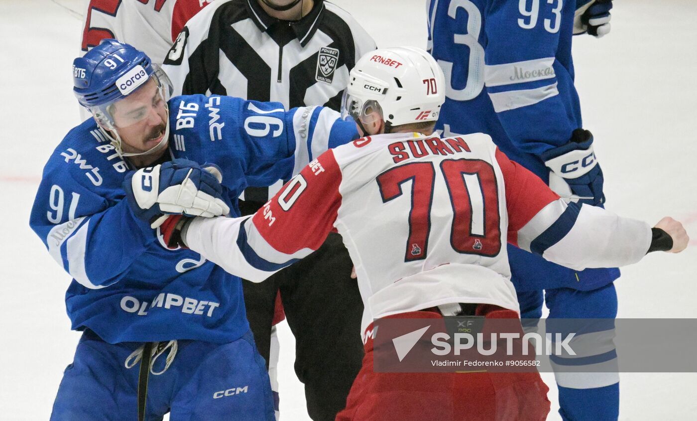 Russia Ice Hockey Kontinental League Dynamo - Lokomotiv