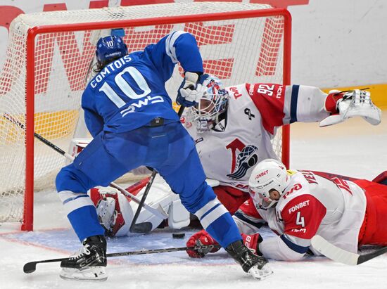 Russia Ice Hockey Kontinental League Dynamo - Lokomotiv