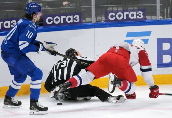 Russia Ice Hockey Kontinental League Dynamo - Lokomotiv