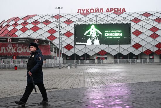 Russia Olympic Football Champion Simonyan Death