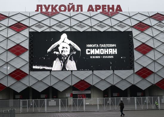 Russia Olympic Football Champion Simonyan Death