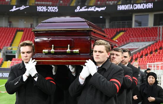 Russia Olympic Football Champion Simonyan Death