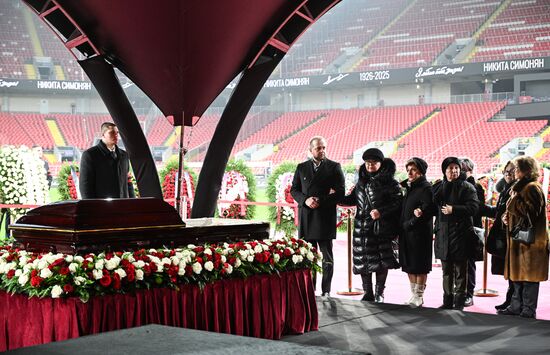 Russia Olympic Football Champion Simonyan Death