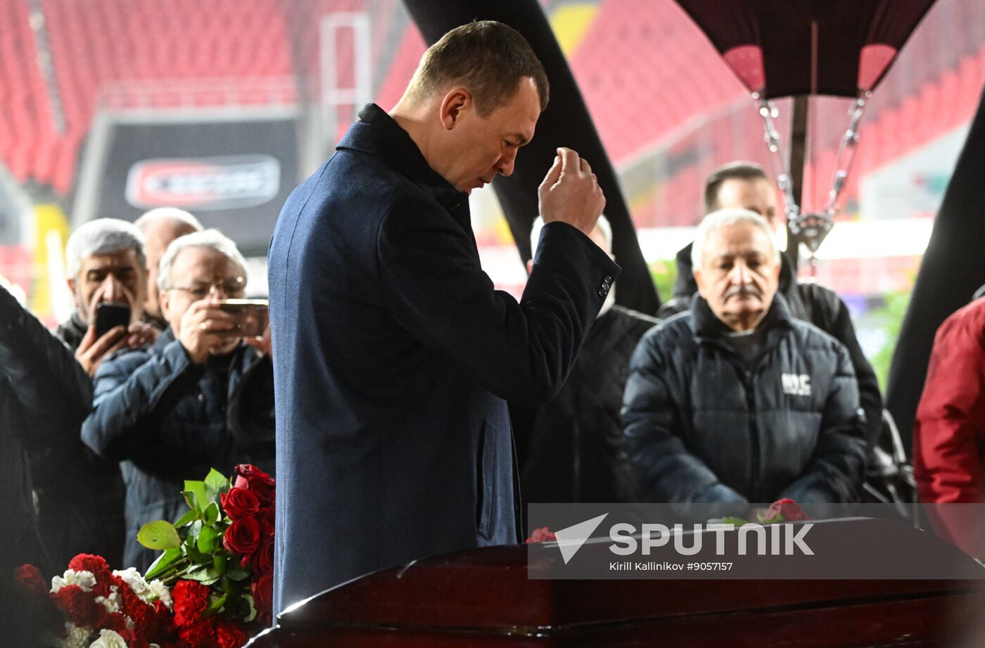 Russia Olympic Football Champion Simonyan Death