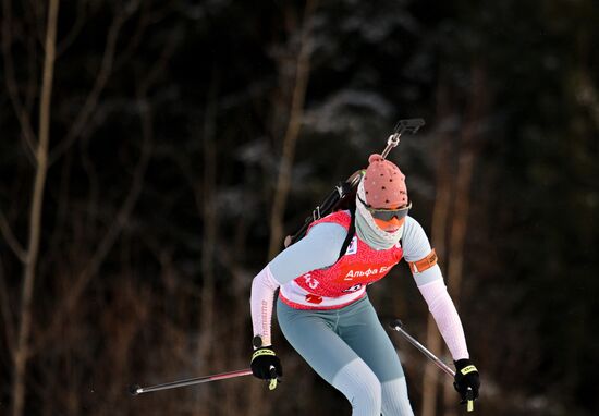 Russia Biathlon Cup Women Sprint