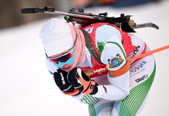 Russia Biathlon Cup Women Sprint