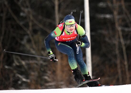 Russia Biathlon Cup Women Sprint