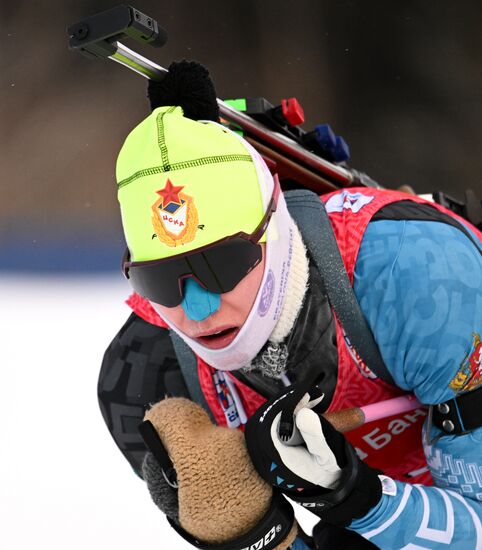 Russia Biathlon Cup Women Sprint