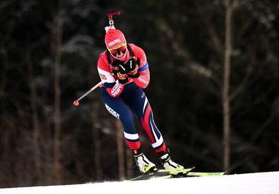 Russia Biathlon Cup Women Sprint