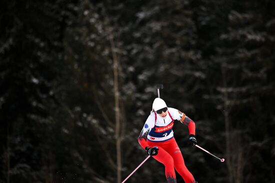 Russia Biathlon Cup Women Sprint
