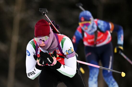 Russia Biathlon Cup Women Sprint