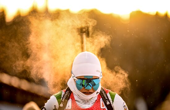 Russia Biathlon Cup Women Sprint