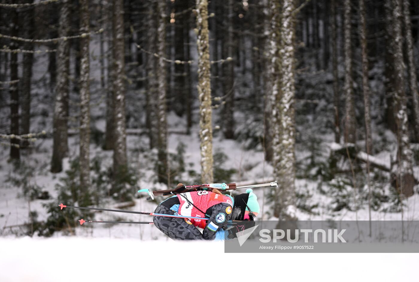 Russia Biathlon Cup Women Sprint