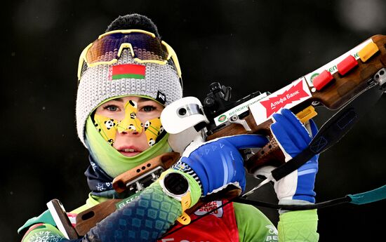 Russia Biathlon Cup Women Sprint