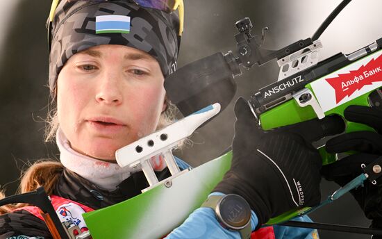 Russia Biathlon Cup Women Sprint