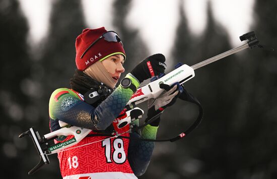 Russia Biathlon Cup Women Sprint