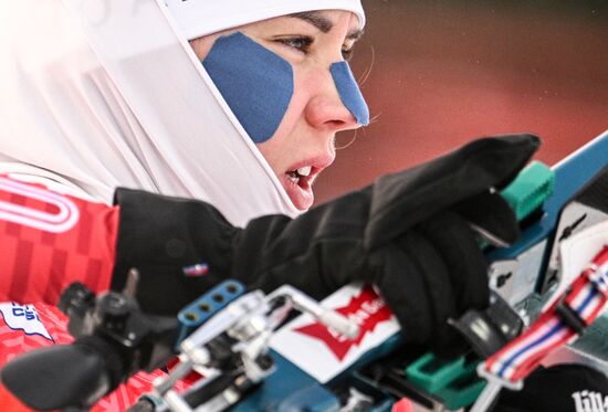 Russia Biathlon Cup Women Sprint