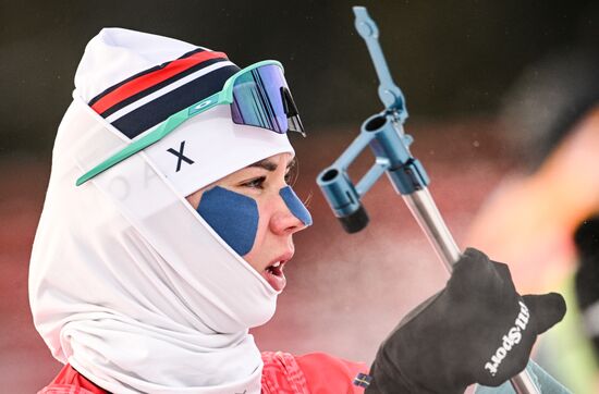 Russia Biathlon Cup Women Sprint