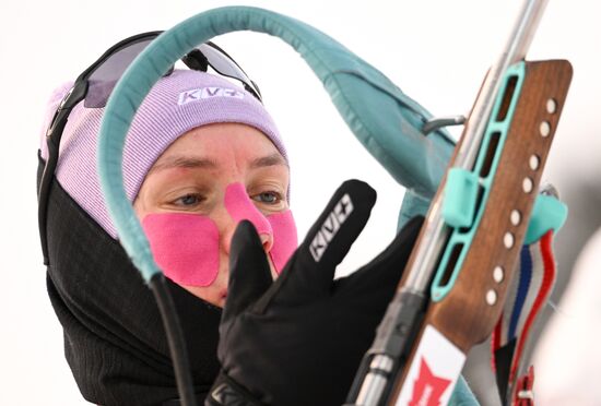 Russia Biathlon Cup Women Sprint