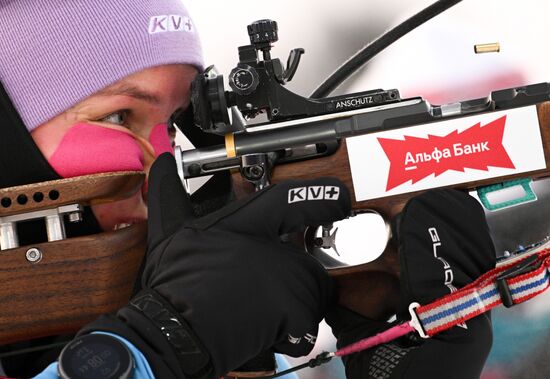 Russia Biathlon Cup Women Sprint