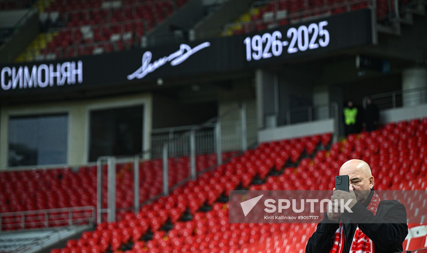 Russia Olympic Football Champion Simonyan Death