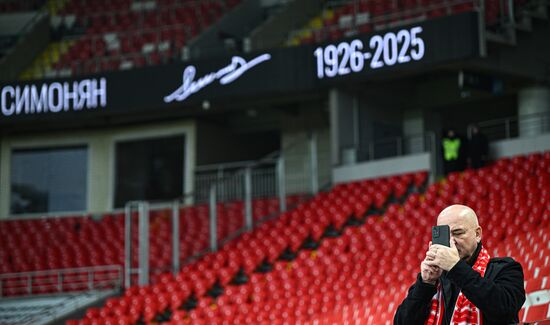 Russia Olympic Football Champion Simonyan Death