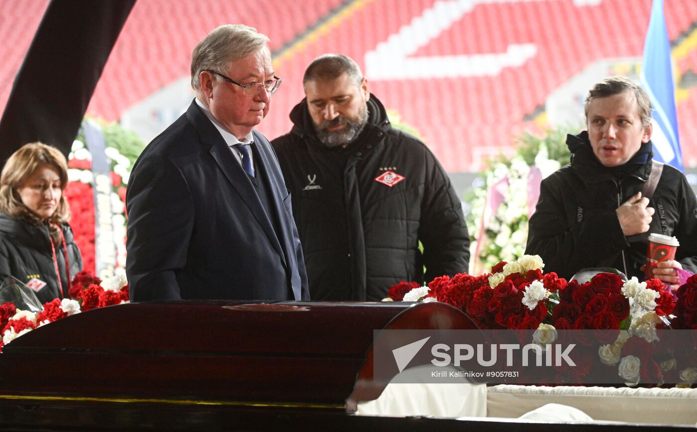 Russia Olympic Football Champion Simonyan Death