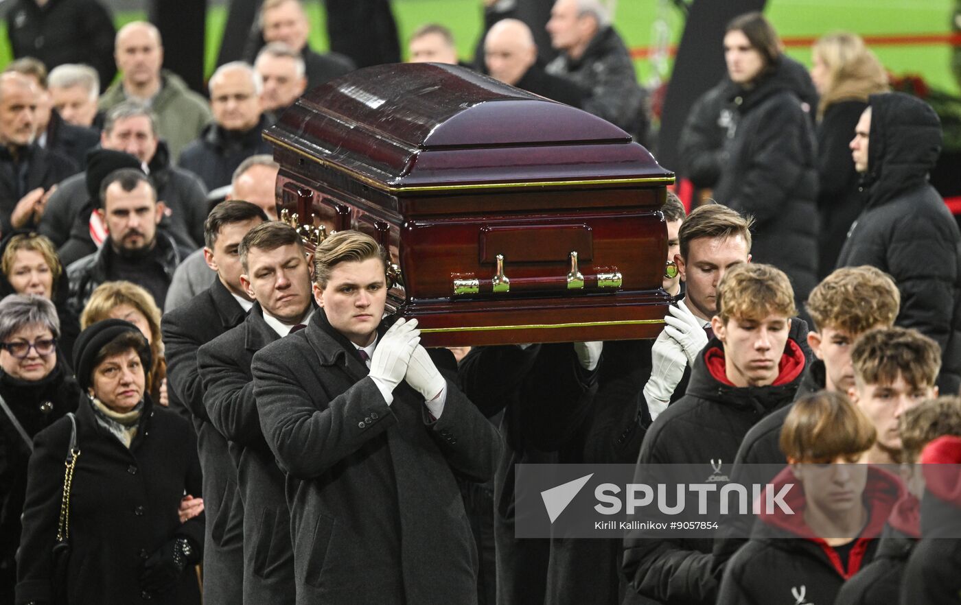 Russia Olympic Football Champion Simonyan Death