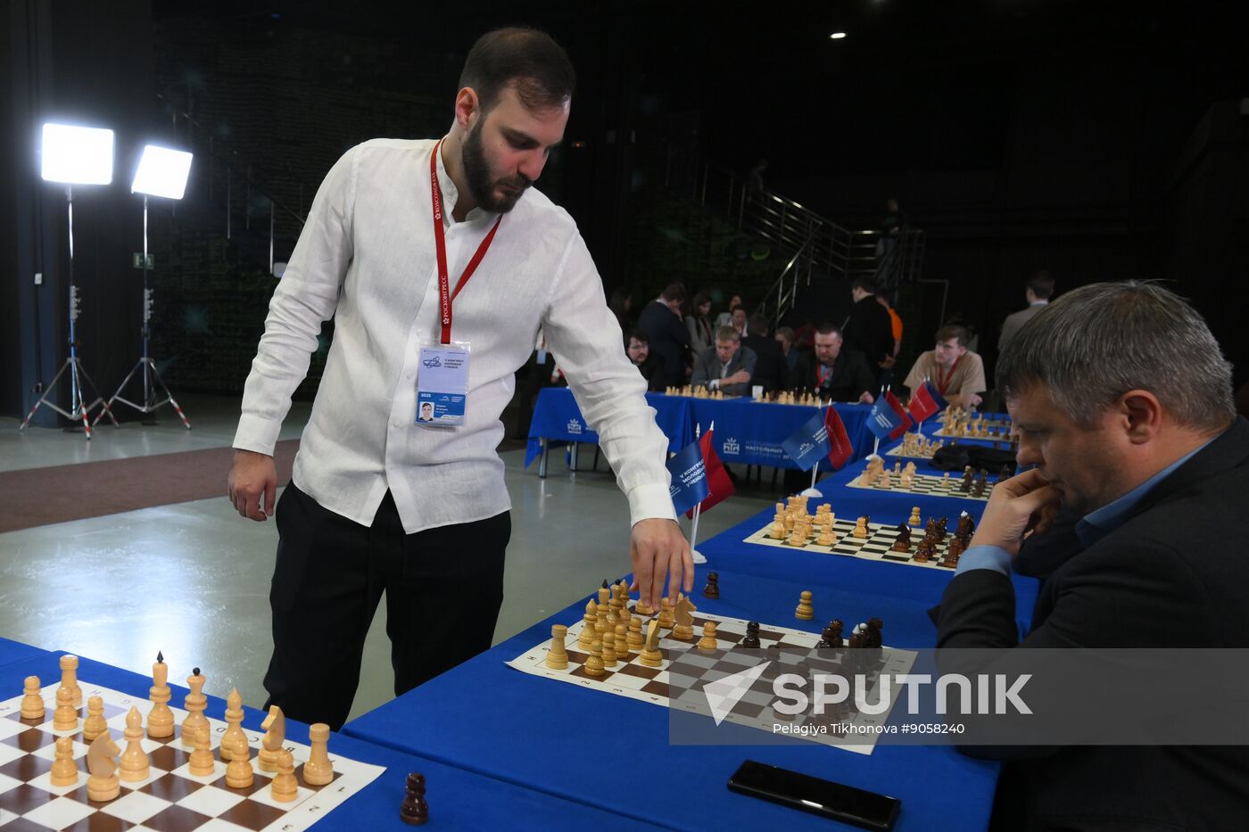 2025 Young Scientists Congress. Simultaneous chess display