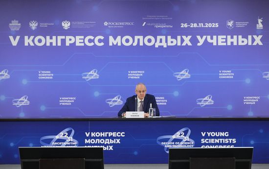 2025 Young Scientists Congress. Media briefing by Anton Kobyakov