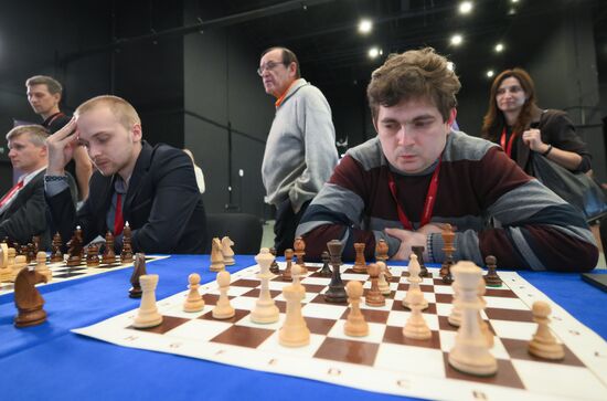 2025 Young Scientists Congress. Simultaneous chess display