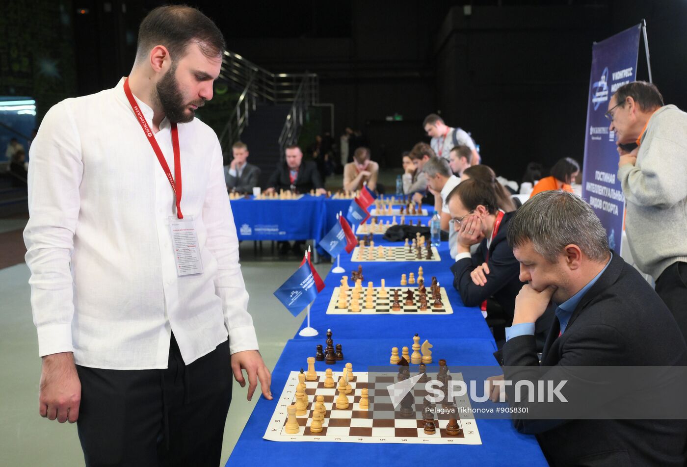 2025 Young Scientists Congress. Simultaneous chess display