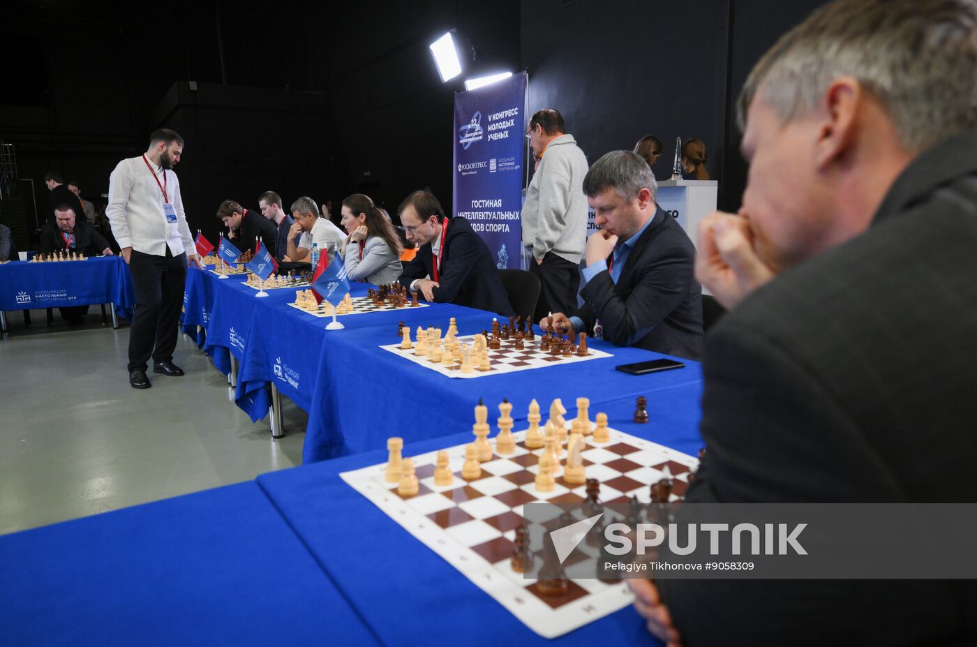 2025 Young Scientists Congress. Simultaneous chess display