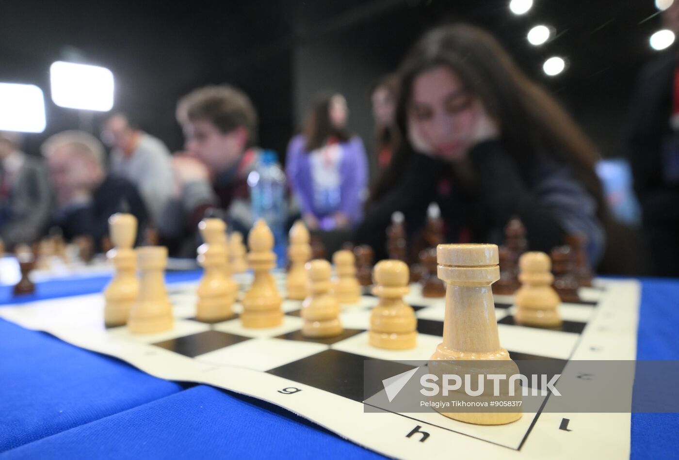 2025 Young Scientists Congress. Simultaneous chess display