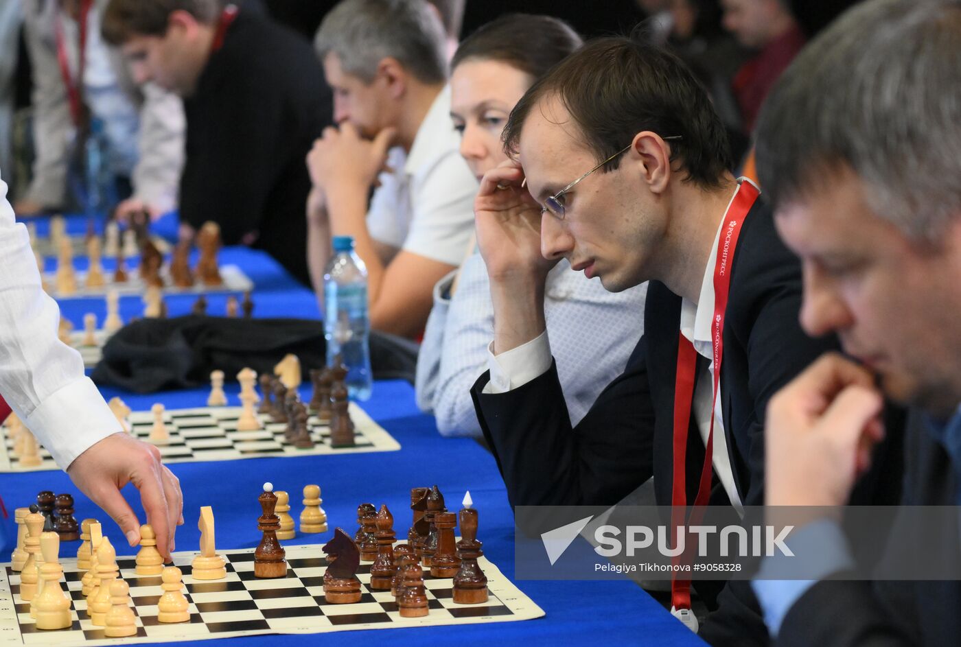 2025 Young Scientists Congress. Simultaneous chess display
