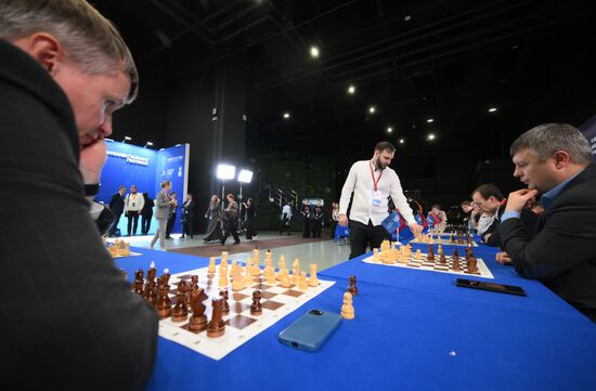 2025 Young Scientists Congress. Simultaneous chess display