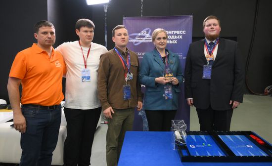 2025 Young Scientists Congress. Roscongress Backgammon Cup. Mind Sports Lounge, atrium of the Atom Hall